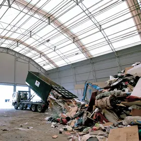 Waste and recycling storage and processing facilities